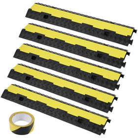 VEVOR 2-channel cable protector ramp safely routes wires