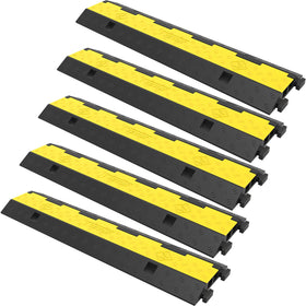 VEVOR cable protector ramp with two channels for safe cable management
