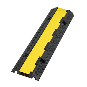 VEVOR Two-channel ramp keeps cables organized and protected.