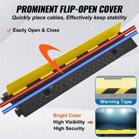 VEVOR flip-open top cover enables quick cable access