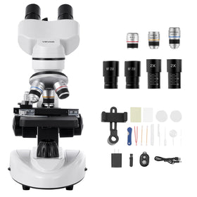 All-in-one educational microscope kit suitable for professional use