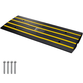 VEVOR front angle curb ramp showing full length and safe vehicle approach