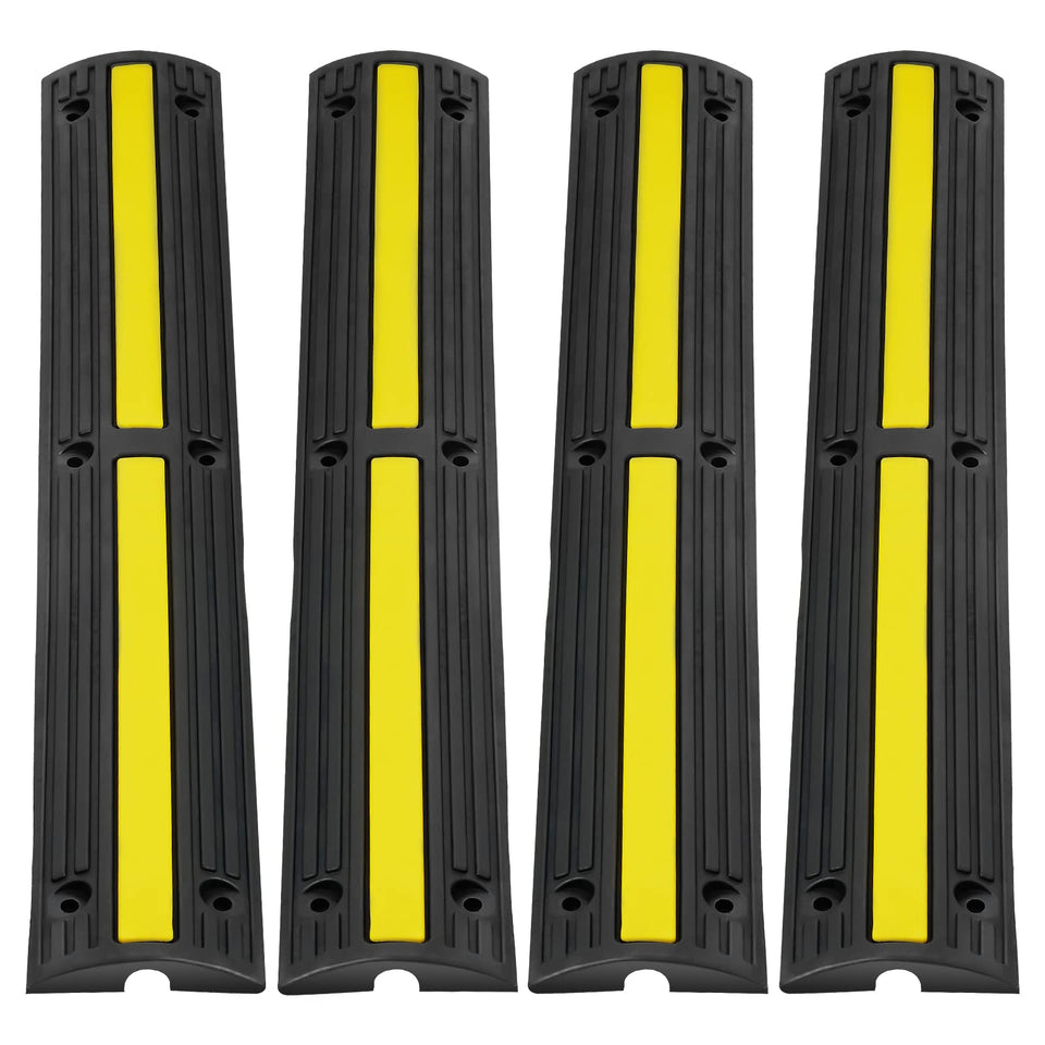 VEVOR front view of 4-pack ramp showing size and shape for easy protection