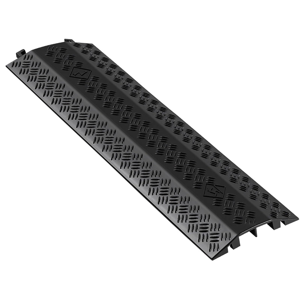 VEVOR front packaging showing ramp and benefits of cable protection