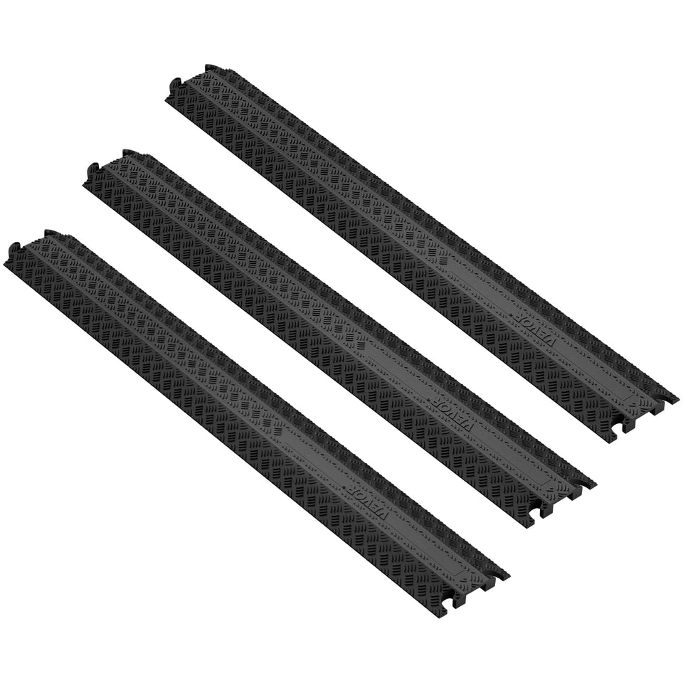 VEVOR front packaging showing three ramp pieces and benefits