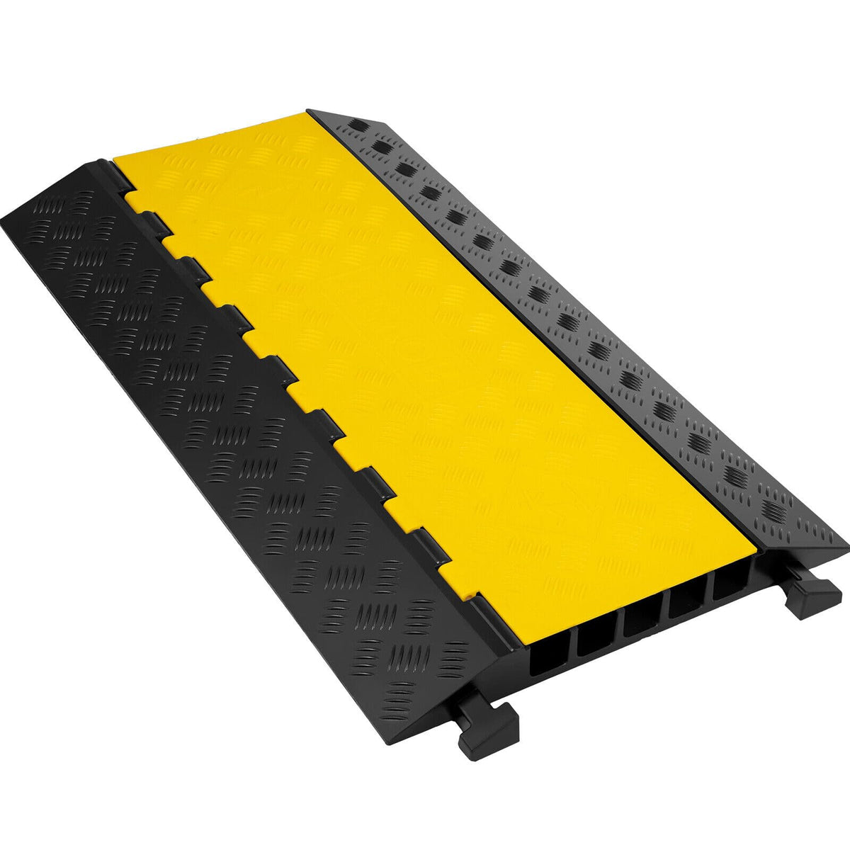 VEVOR heavy-duty ramp front packaging showing robust protection benefits