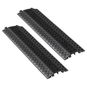 VEVOR front packaging showing two cable covers and robust build benefit