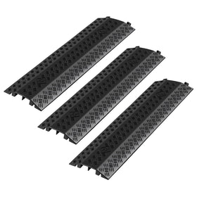 VEVOR front view of cable cover showing sturdy ramp and smooth edges for safer crossings
