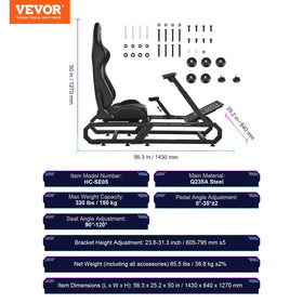 VEVOR wheel stand heavy-duty frame supporting up to 330 lbs.
