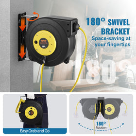 VEVOR heavy-duty 14AWG SJTOW cable resists moisture and wear in tough environments.