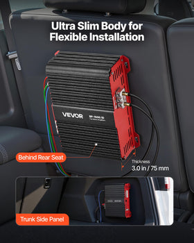 VEVOR cooling fan and aluminum chassis sustain power