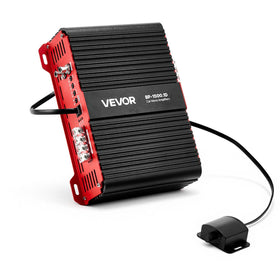VEVOR monoblock car amplifier front view for precise bass