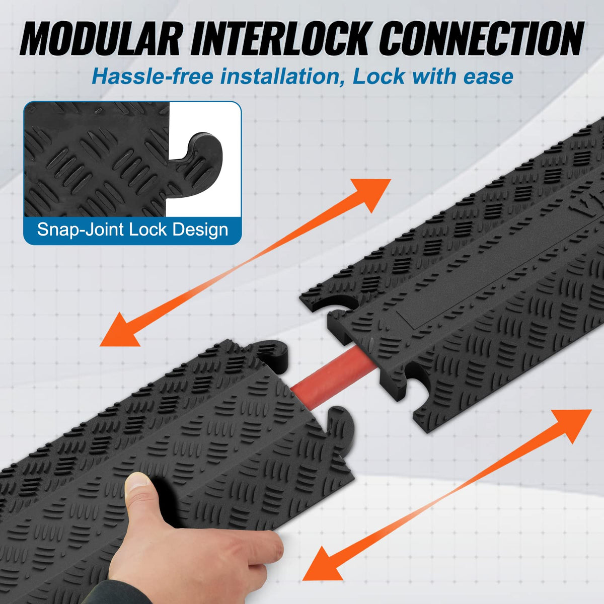 VEVOR one-piece drop-over design simplifies installation.