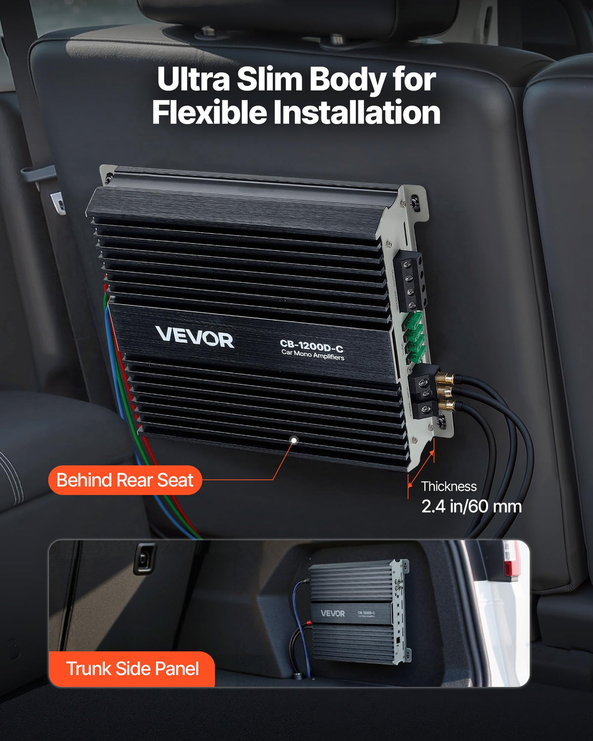 VEVOR remote subwoofer level control showcases on-the-fly bass adjustment