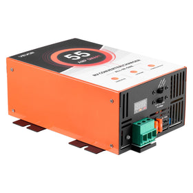 VEVOR RV power converter display shows voltage and status