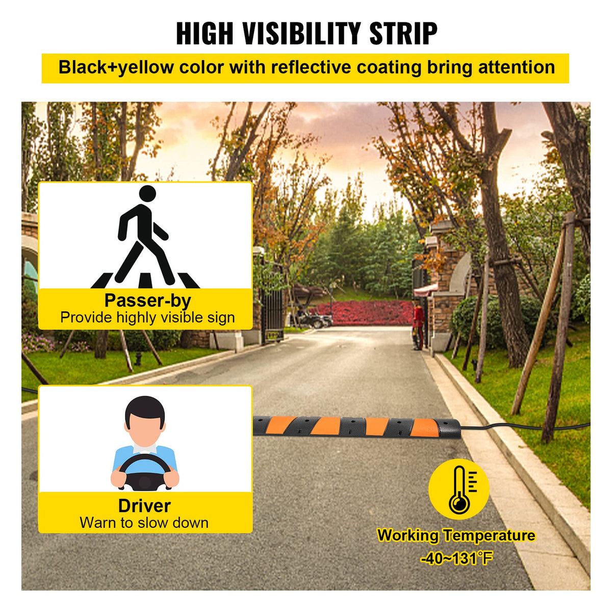 VEVOR includes mounting hardware for quick, secure installation