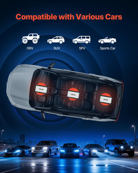 VEVOR SUV and off-road vehicles integration for versatile audio setups.