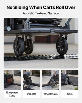 VEVOR with vehicle crossing demonstrating heavy-load durability