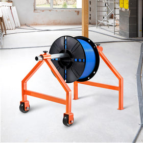 VEVOR label and hand adjuster close-up for quick tool-free setup