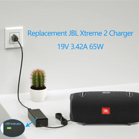 vhbw 19V JBL Xtreme charger 65W output label