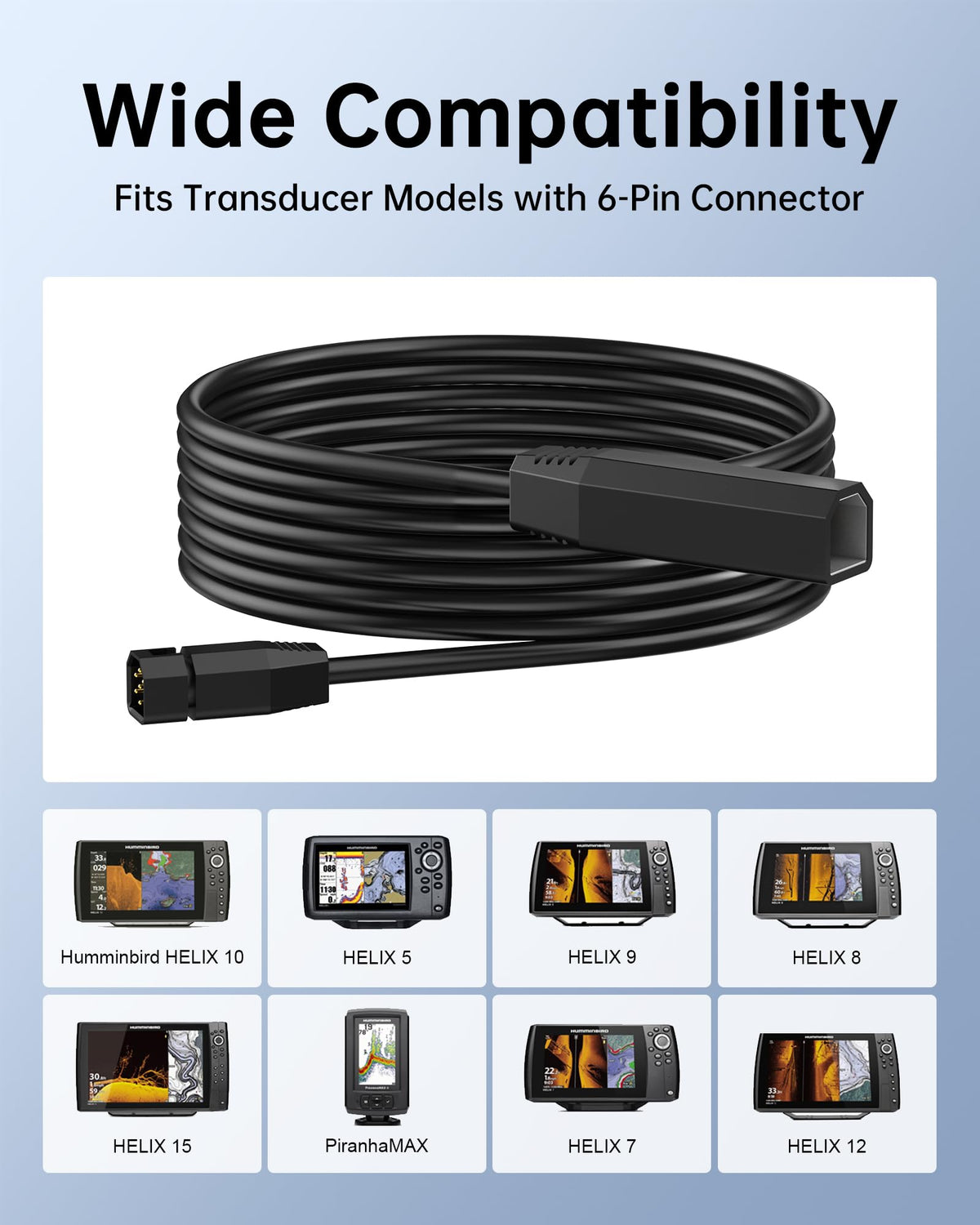 vhbw cable length overview laid out 10ft for flexible routing benefit