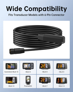 vhbw cable length overview laid out 10ft for flexible routing benefit