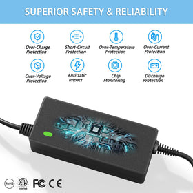 vhbw compact durable design fits in car for quick charging