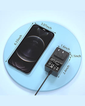vhbw Koorui power cord ready for easy desk setup