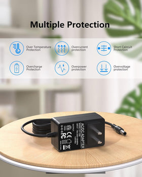 vhbw Koorui power cord designed for longevity and daily use