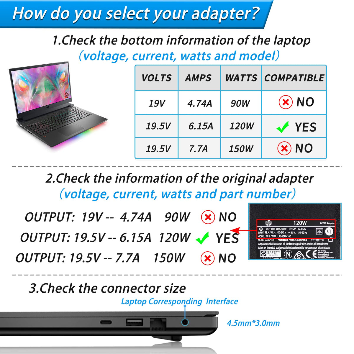 vhbw power cord and plug displayed ready to connect for immediate use