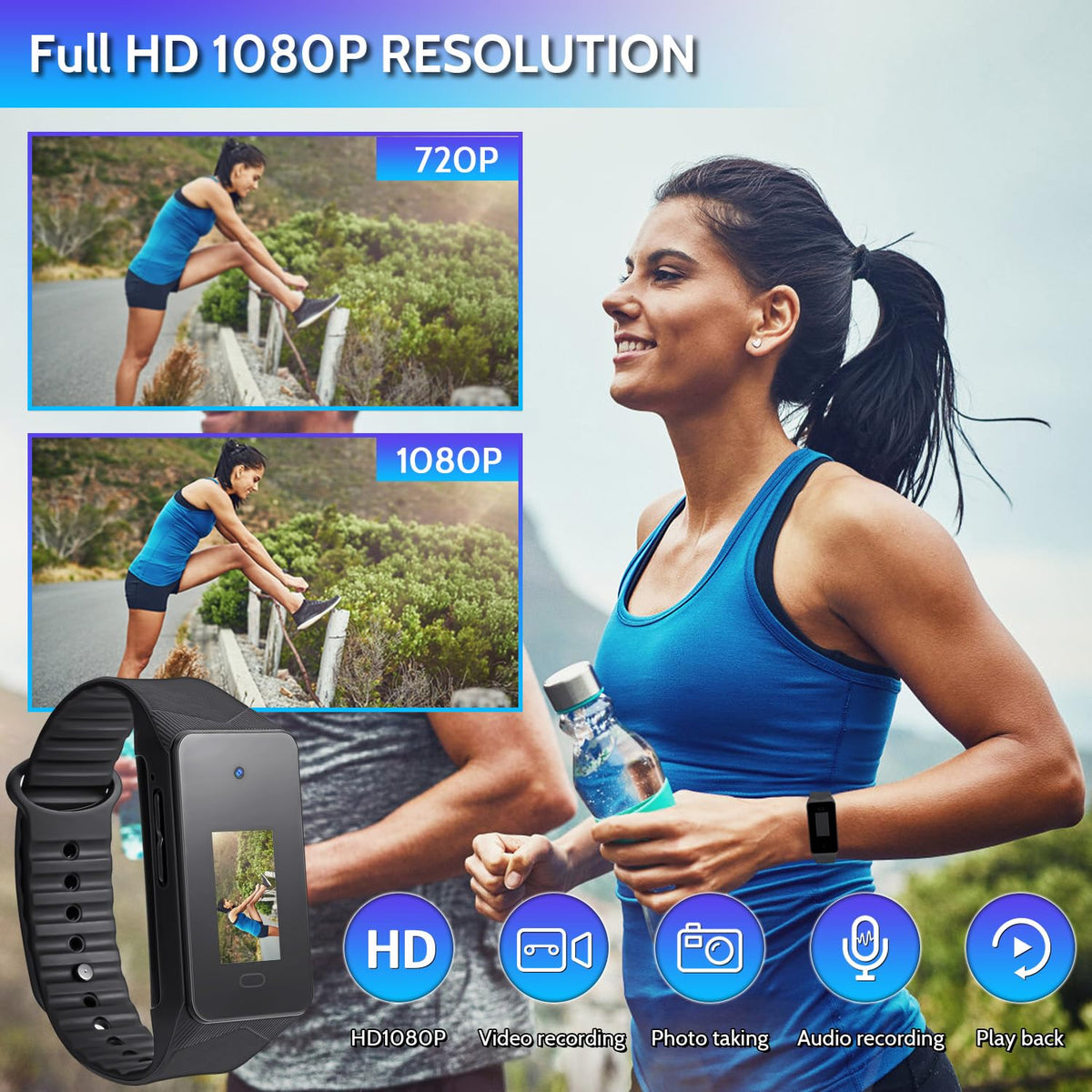 Portable wearable design from VHLTTYV supports on-the-go security.
