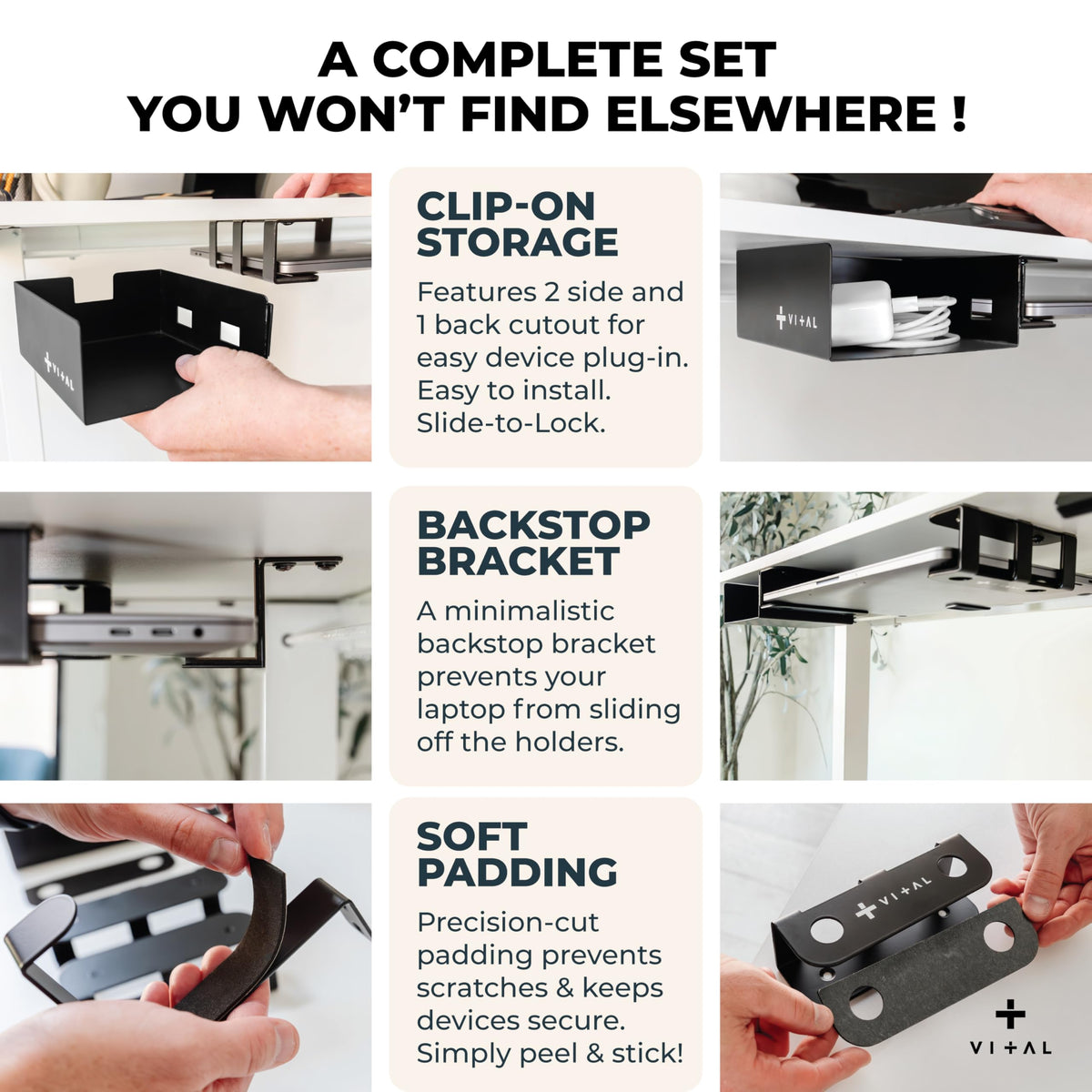 VI+AL quick guide via QR code for easy setup.