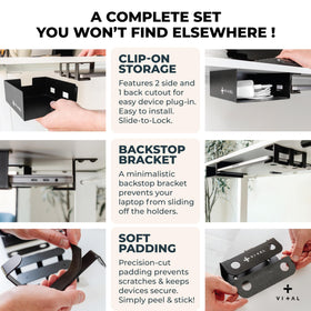 VI+AL quick guide via QR code for easy setup.