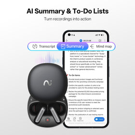viaim RecDot earbuds on ear for clear call capture
