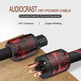 Viborg Audiocrast thick 17mm jacket closeup for improved shielding benefit