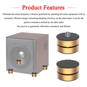 Viborg Audiocrast hi-fi spikes detailed construction for durable mounting