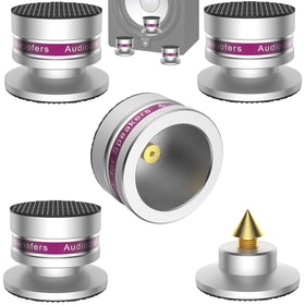 Viborg Audiocrast IF03S brass spike closeup highlights damping for clearer audio
