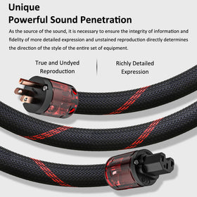 Viborg Audiocrast installed under amp in system demonstrating cleaner power