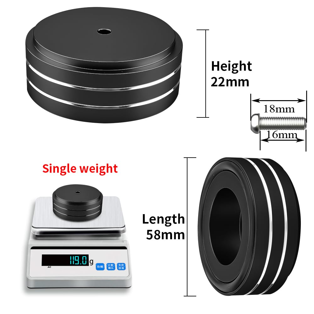 Viborg HiFi spikes with rubber ring attached for stable, vibration-absorbing isolation