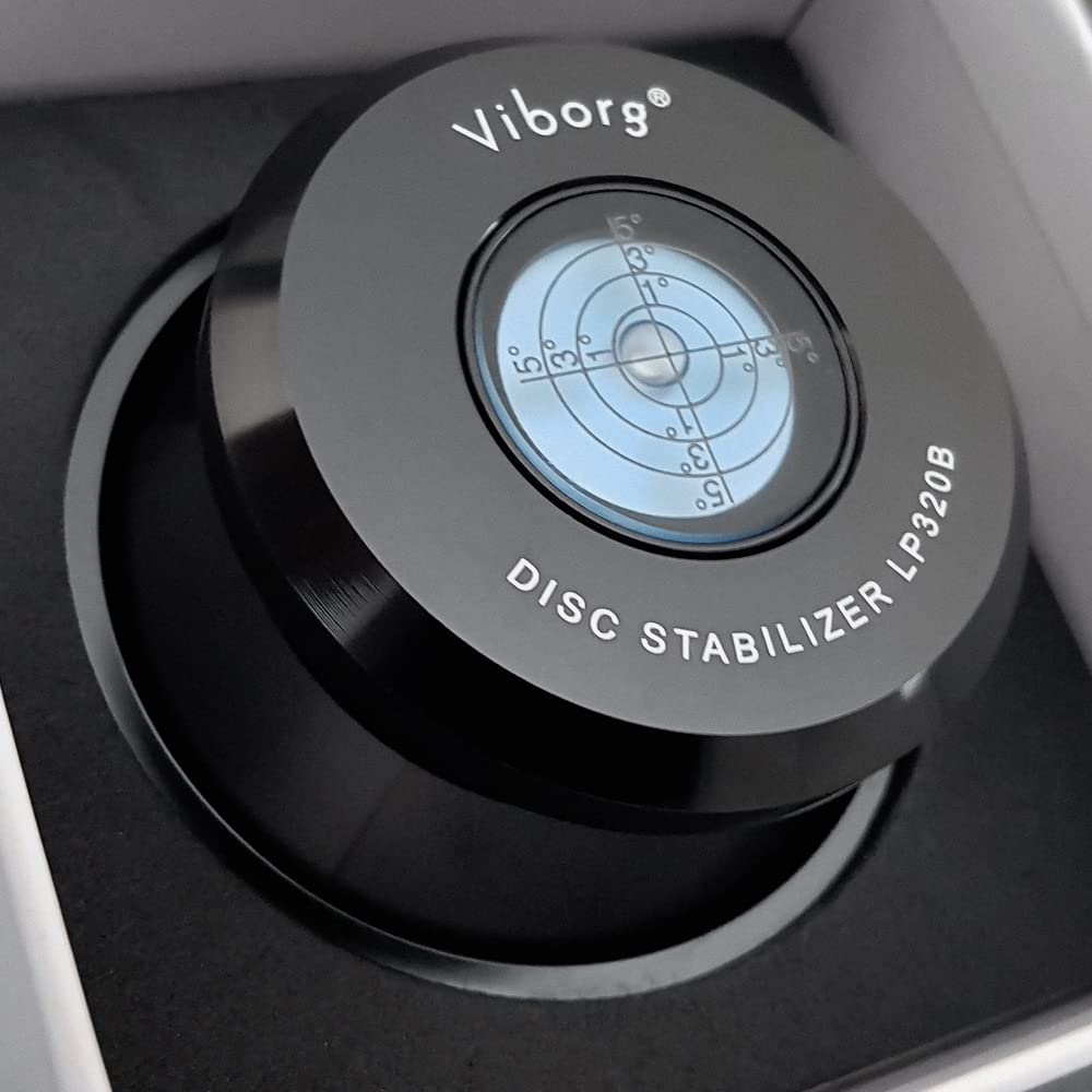 Viborg LP320B dust cover clearance prevents contact during use.