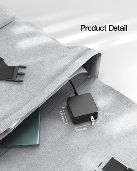 Vicgee beside notebook showing scale and portability benefit