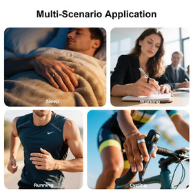Victormont Smart Ring monitoring sleep and recovery.