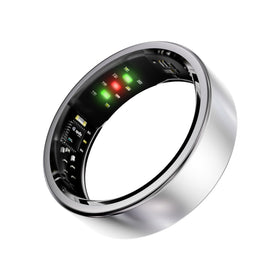Victormont Titanium Smart Ring close-up showing ultra-light, sleek design for daily wear