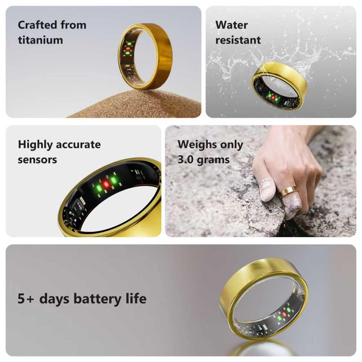 Victormont Smart Ring adapts to gym, travel, and sleep routines.