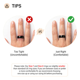 Victormont smart ring on finger during sleep, comfortable night wear.