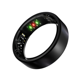 Victormont Titanium Smart Ring on hand offers discreet daily wear and tracking.