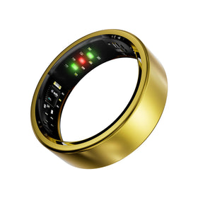 Victormont Titanium Smart Ring on hand showing slim, comfortable design for all-day wear