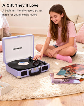 VICTRESS portable handle design for easy carrying between rooms