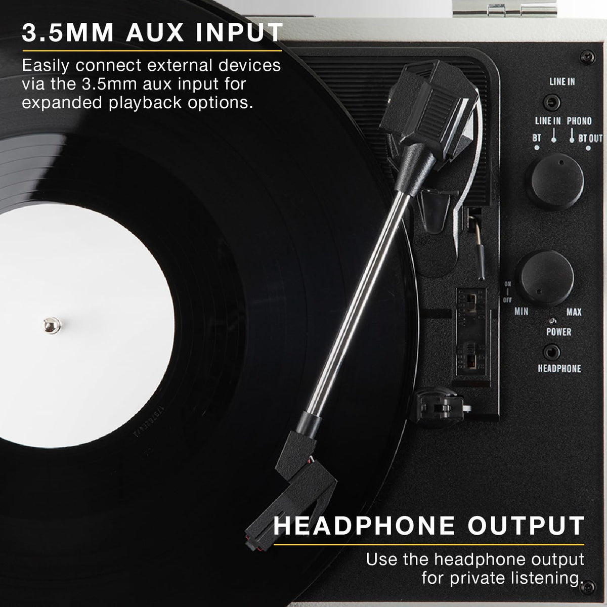 Victrola Journey II maroon outer shell complements retro style with modern features.