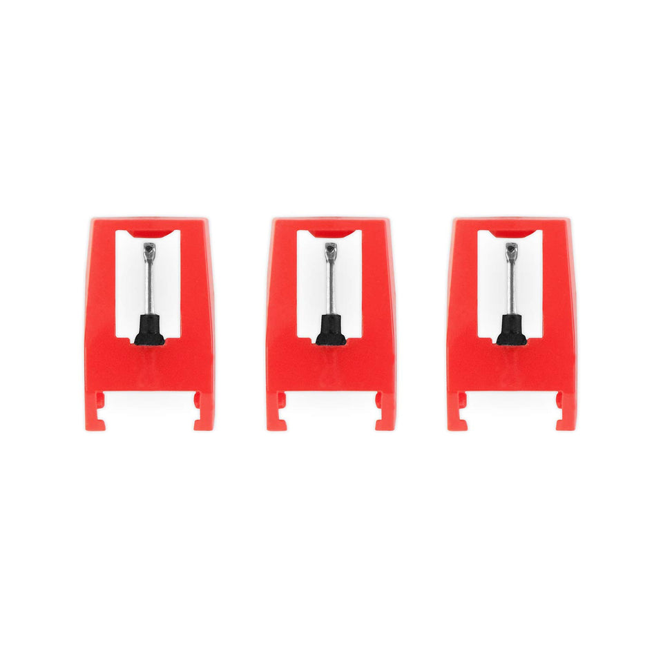 Victrola replacement needles 3-pack for clean grooves and clear playback